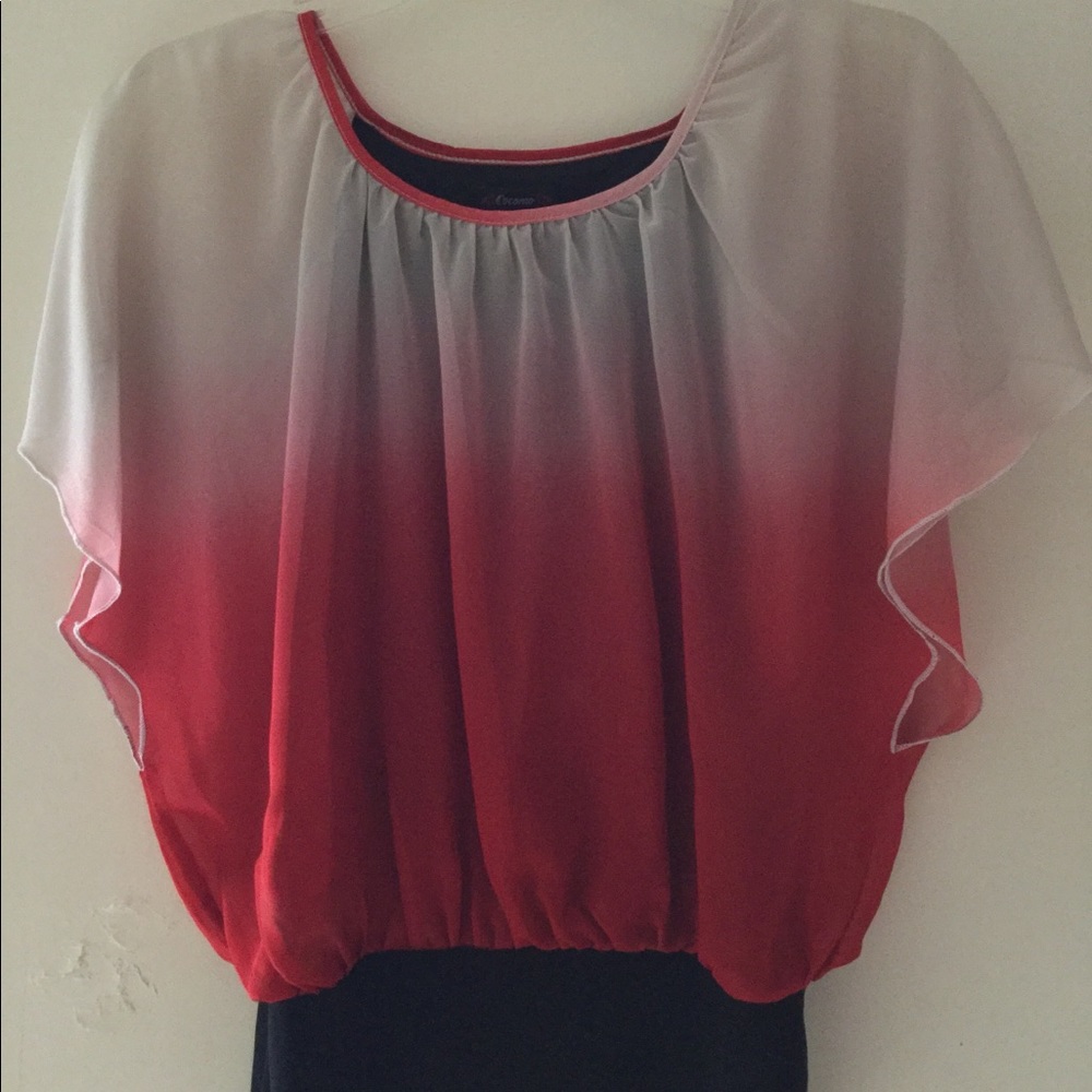 Ombré Blouse